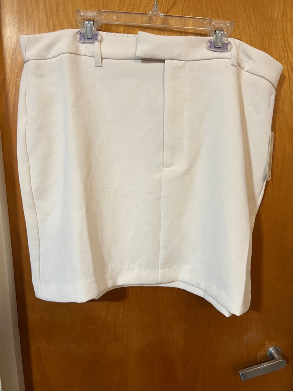 Classic Off White Mini Skirt